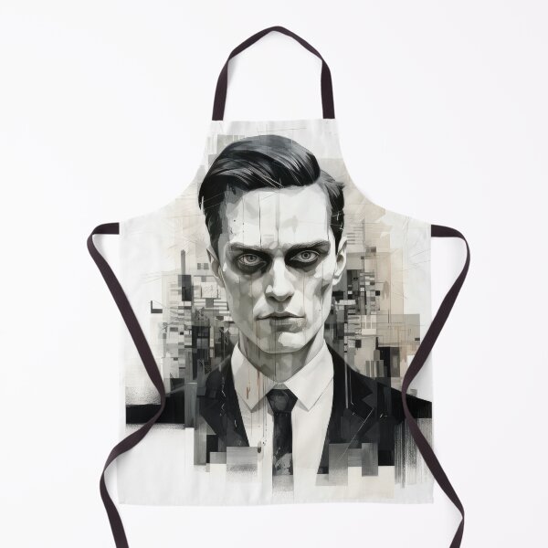 Item preview, Haunting Zombie Portrait Bauhaus Art designed and sold by ArtificialGenes.