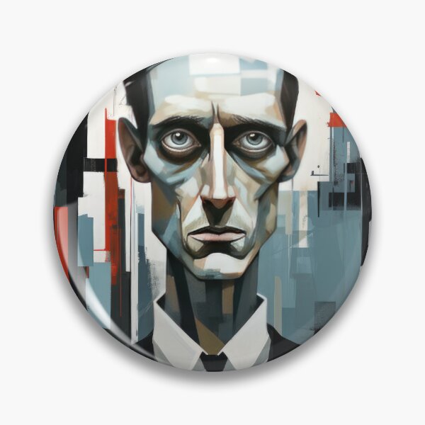 Item preview, Haunting Zombie Portrait Bauhaus Art designed and sold by ArtificialGenes.