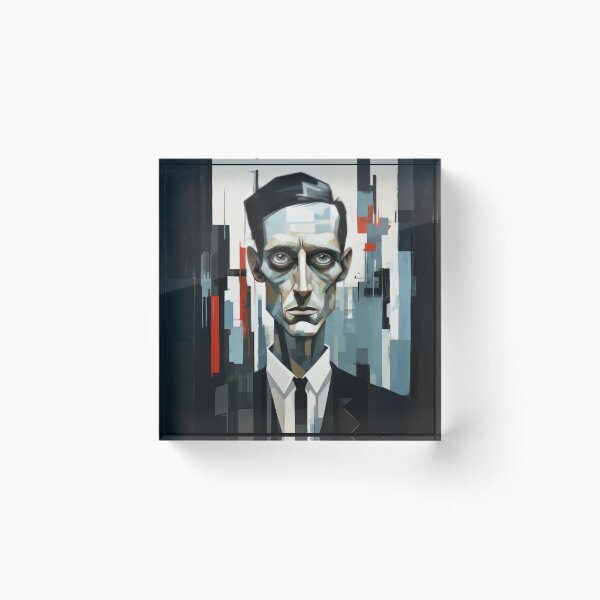 Item preview, Haunting Zombie Portrait Bauhaus Art designed and sold by ArtificialGenes.