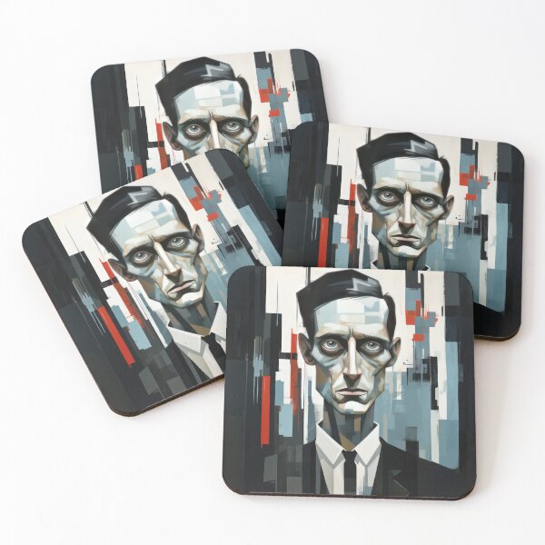 Item preview, Haunting Zombie Portrait Bauhaus Art designed and sold by ArtificialGenes.