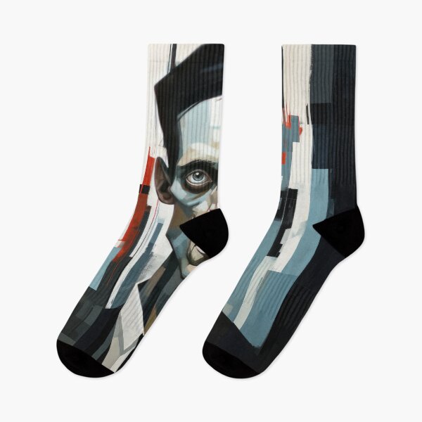 Item preview, Haunting Zombie Portrait Bauhaus Art designed and sold by ArtificialGenes.