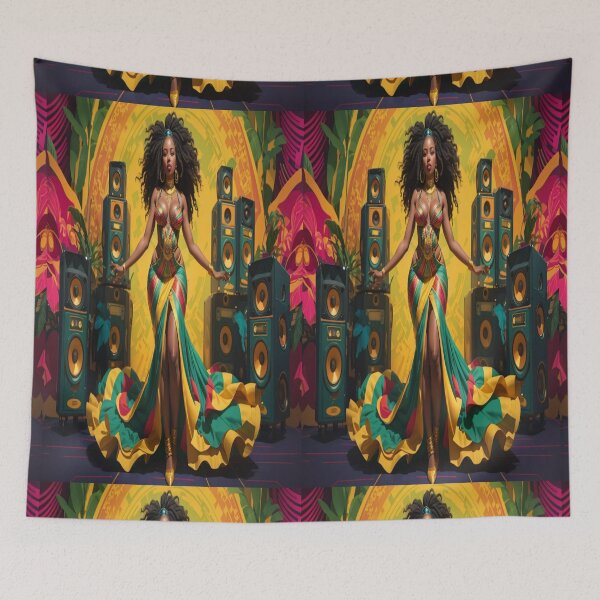 Item preview, Reggae Queen Empress of the Dance hall designed and sold by DzinesByEarle.