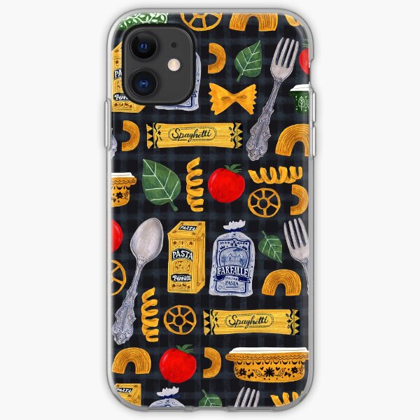 Vintage Pasta iPhone Soft Case