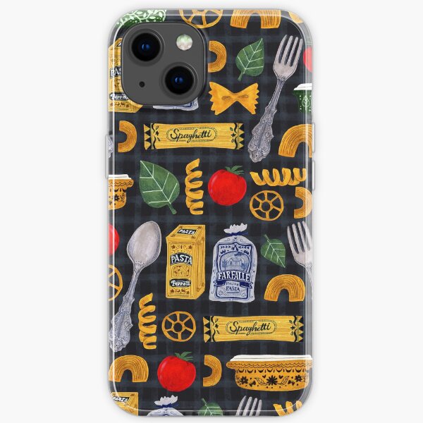 Vintage Pasta iPhone Soft Case