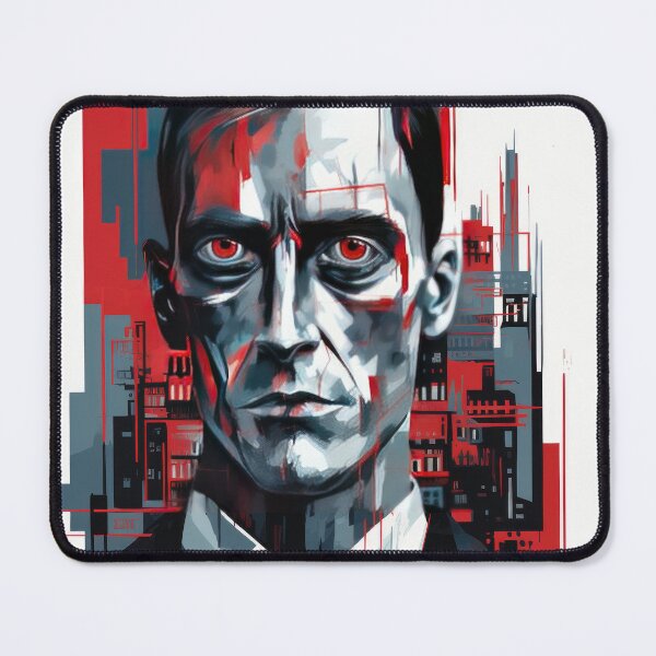 Item preview, Haunting Zombie Portrait Bauhaus Art designed and sold by ArtificialGenes.