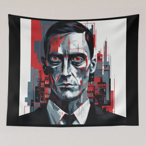 Item preview, Haunting Zombie Portrait Bauhaus Art designed and sold by ArtificialGenes.