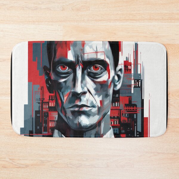 Item preview, Haunting Zombie Portrait Bauhaus Art designed and sold by ArtificialGenes.