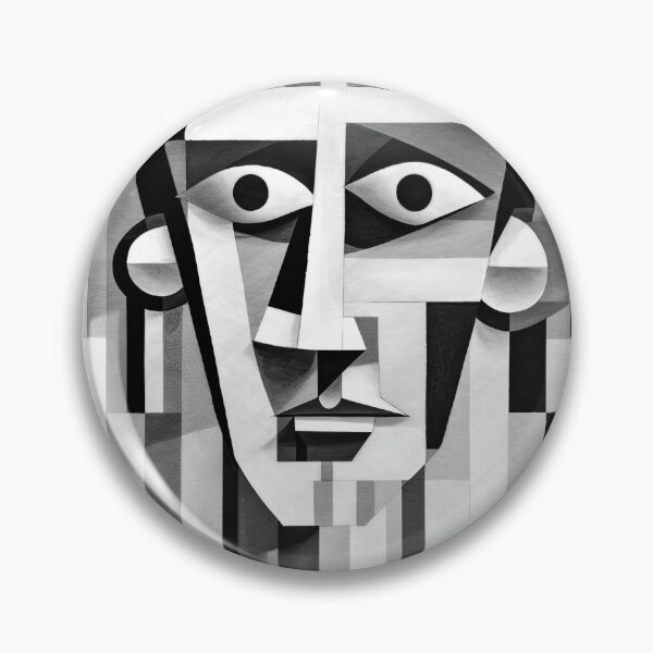 Item preview, Haunting Zombie Portrait Bauhaus Art designed and sold by ArtificialGenes.