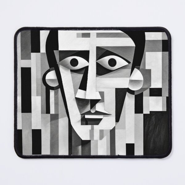 Item preview, Haunting Zombie Portrait Bauhaus Art designed and sold by ArtificialGenes.