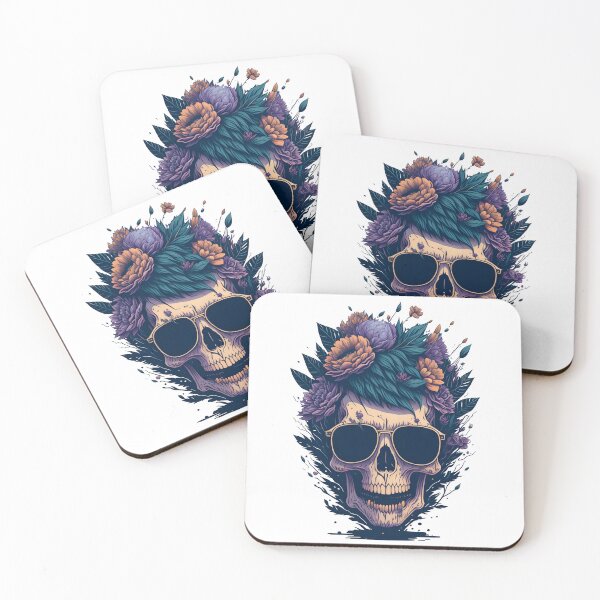 Item preview, Floral Skull | C15 designed and sold by Carbon | Studio.