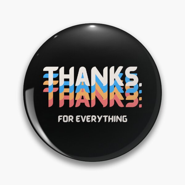 Artikelvorschau, thanks for everything entworfen und verkauft von teacherpeiyuan.