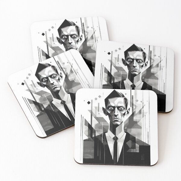 Item preview, Haunting Zombie Portrait Bauhaus Art designed and sold by ArtificialGenes.