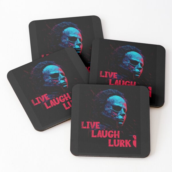 Item preview, Live, Laugh, Lurk: Spooky Horror-Comedy Funny Design designed and sold by loumed.