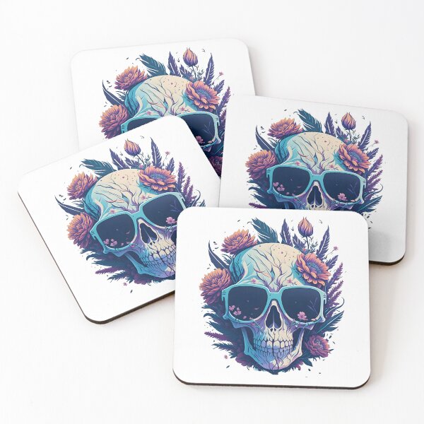 Item preview, Floral Skull | C16 designed and sold by Carbon | Studio.