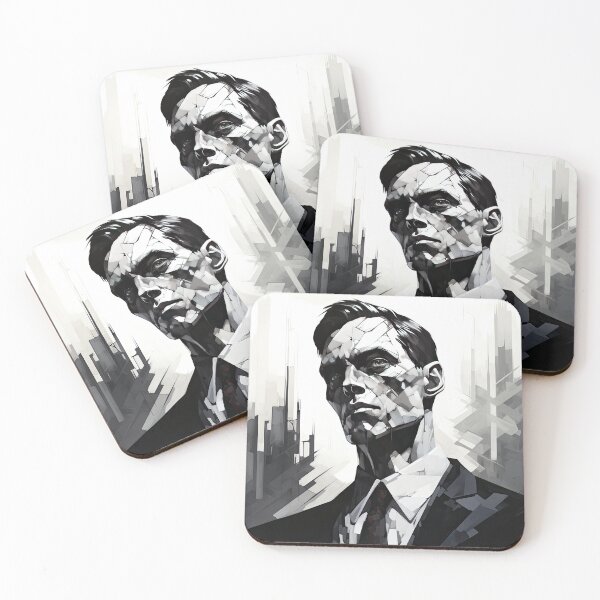 Item preview, Haunting Zombie Portrait Bauhaus Art designed and sold by ArtificialGenes.