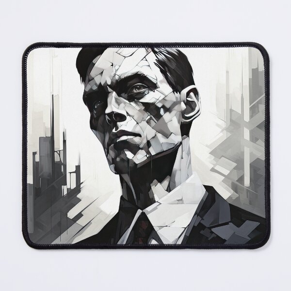 Item preview, Haunting Zombie Portrait Bauhaus Art designed and sold by ArtificialGenes.