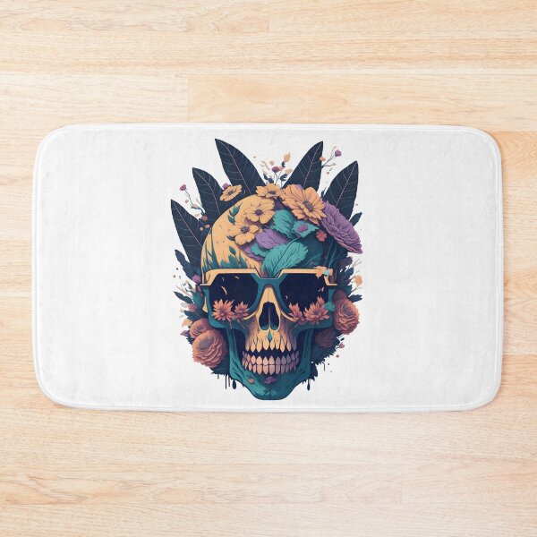 Item preview, Floral Skull | C18 designed and sold by Carbon | Studio.