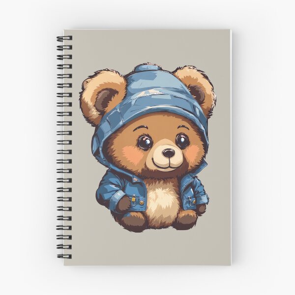 Item preview, little bear with winter jacket designed and sold by biiid.