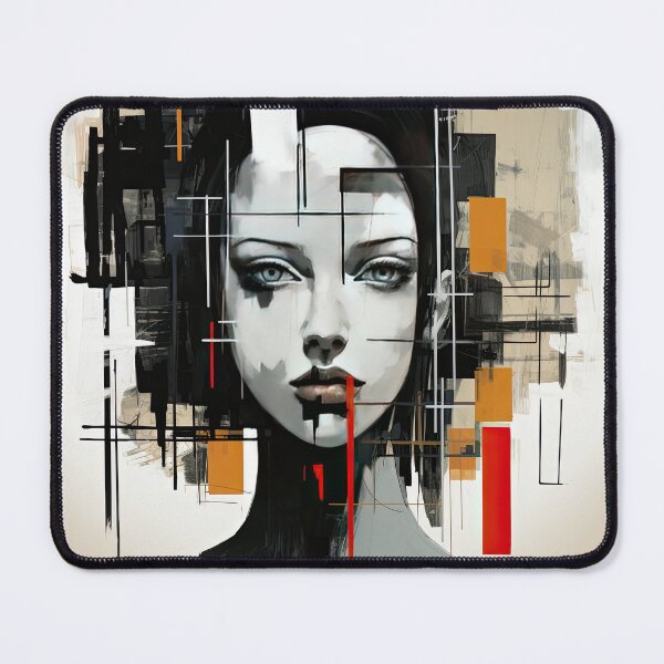 Item preview, Haunting Zombie Portrait Bauhaus Art designed and sold by ArtificialGenes.