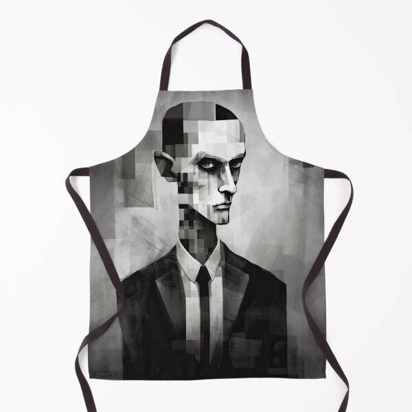 Item preview, Haunting Zombie Portrait Bauhaus Art designed and sold by ArtificialGenes.