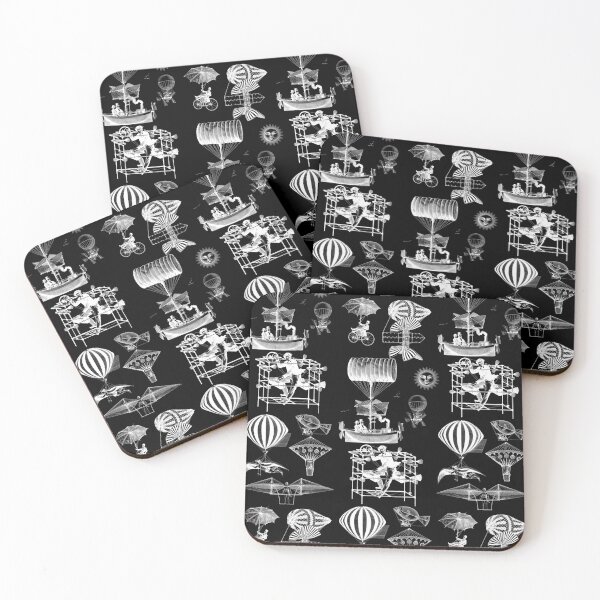 Item preview, Steampunk Flying Machines designed and sold by GrayHareCards.