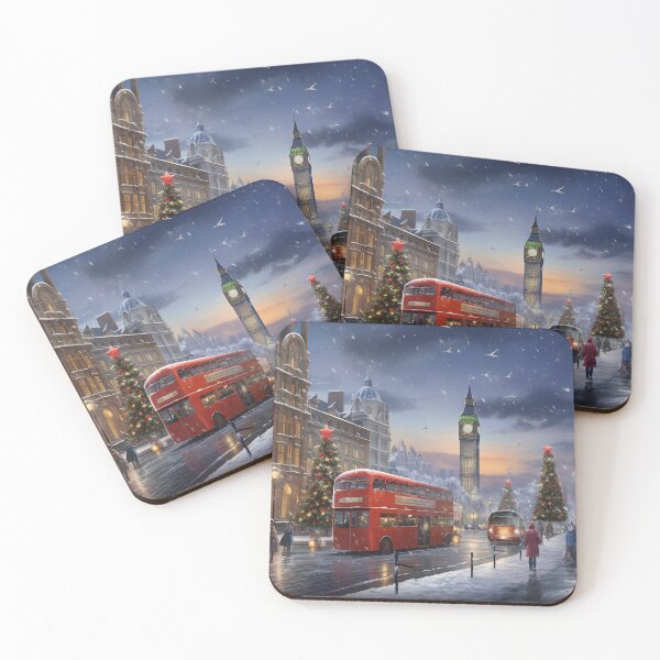 Item preview, London Christmas designed and sold by Tiny-Mess.