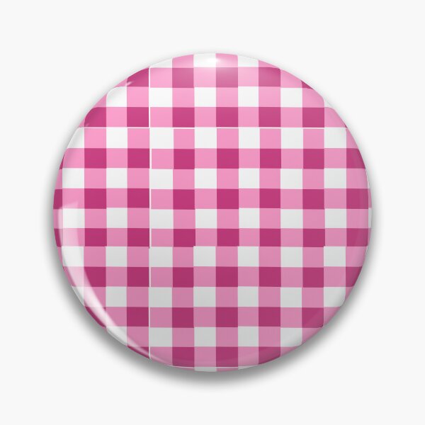 Artikelvorschau, Gingham-Muster, Rosa und Weiß. entworfen und verkauft von Designfs.