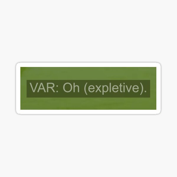 Item preview, VAR: Oh expletive. Tottenham Liverpool PGMOL designed and sold by Digital Spurs.