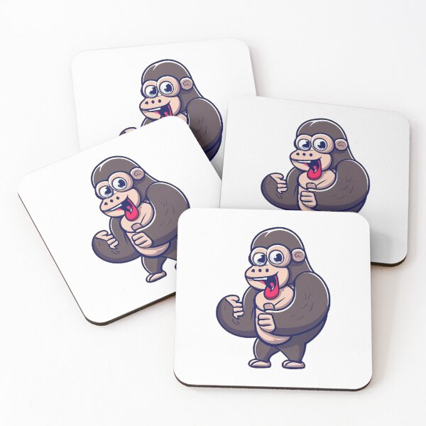 Item preview, Gorilla Illustration Tee designed and sold by RemyTub.