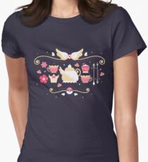 Fairy Tea Time Women's Fitted T-Shirt