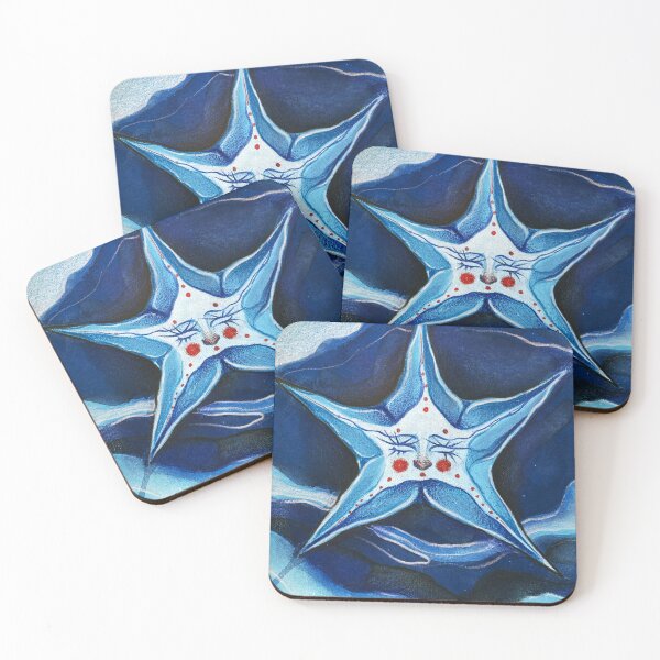 Item preview, Blue Star designed and sold by ArtsOfBats.