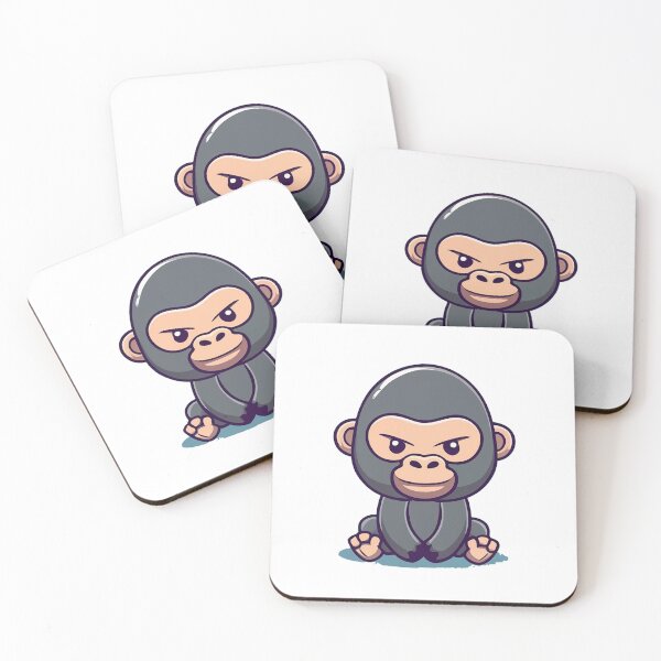Item preview, Gorilla Illustration Tee designed and sold by RemyTub.