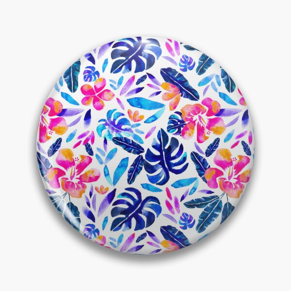 Item preview, Island Vibes Pattern- Midnight designed and sold by KatrinMcgooganArt.