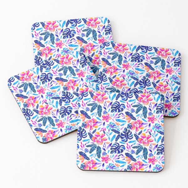 Item preview, Island Vibes Pattern- Midnight designed and sold by KatrinMcgooganArt.