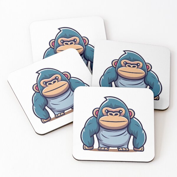 Item preview, Gorilla Illustration Tee designed and sold by RemyTub.