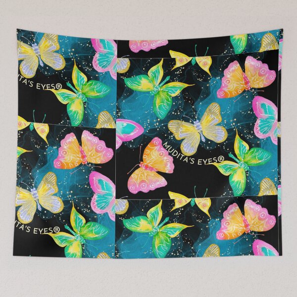 Item preview, Colorful Magical Butterfly Pattern  designed and sold by MuditasEyes.