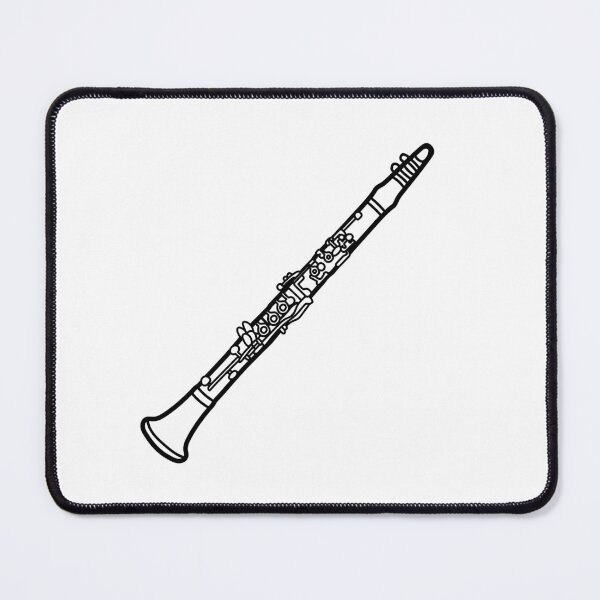 Item preview, PENCIL CLARINET - art for musicians designed and sold by Musicians-world.