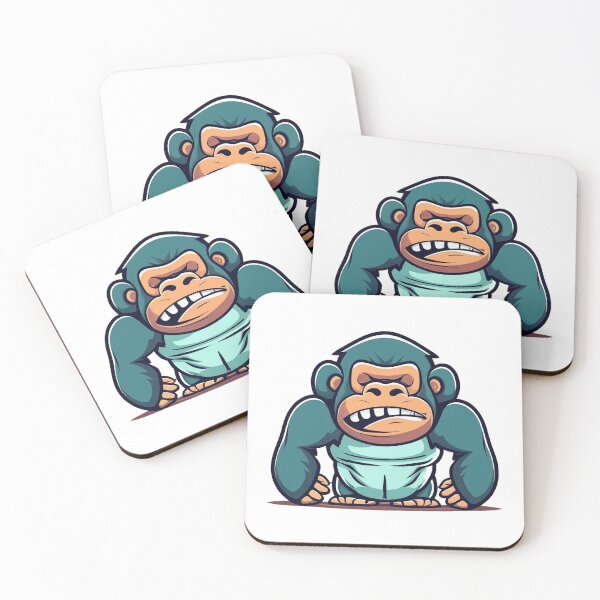 Item preview, Gorilla Illustration Tee designed and sold by RemyTub.