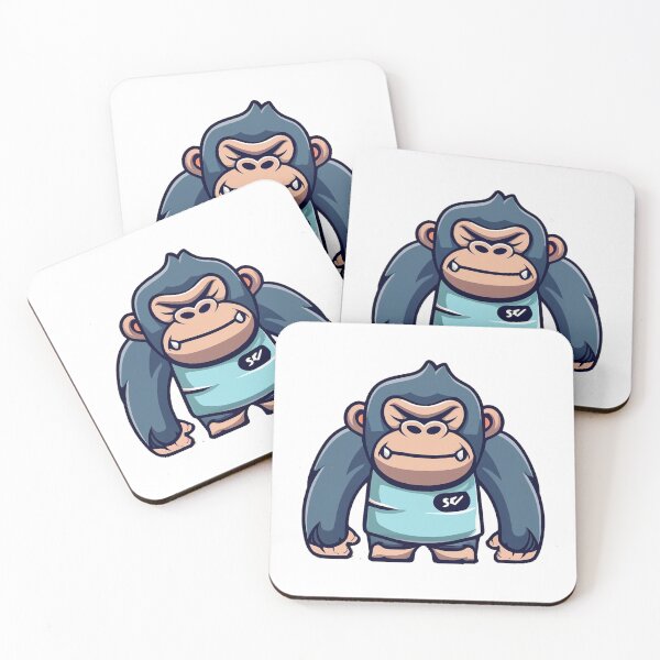 Item preview, Gorilla Illustration Tee designed and sold by RemyTub.