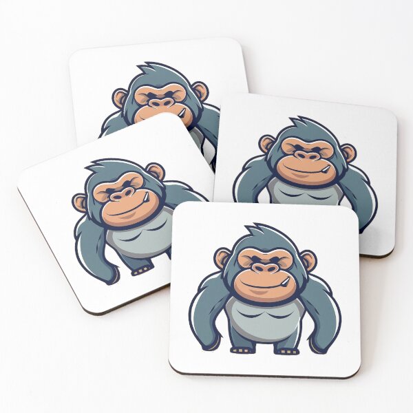 Item preview, Gorilla Illustration Tee designed and sold by RemyTub.