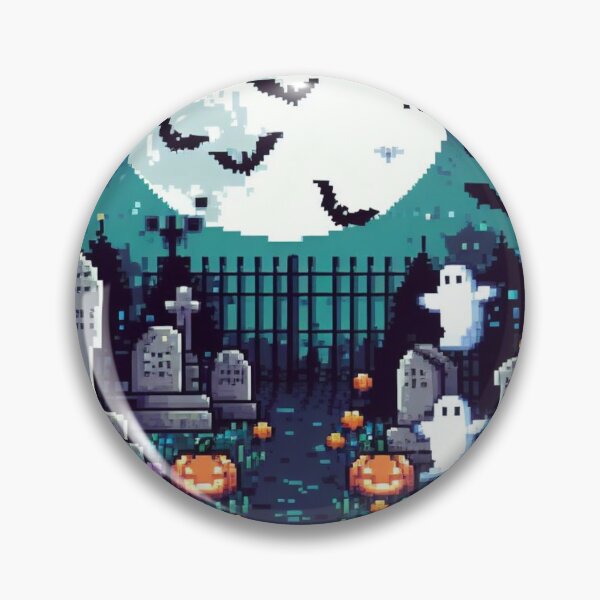 Item preview, Haunted graveyard designed and sold by PexelBoi.