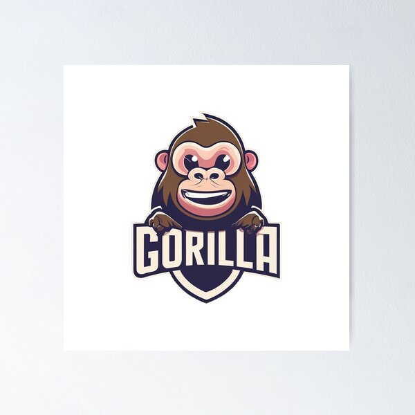 Item preview, Gorilla Illustration Tee designed and sold by RemyTub.