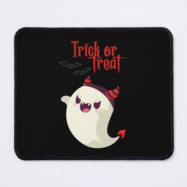 Item preview, Happy ghost with a demon hat designed and sold by Aleph-Mga.