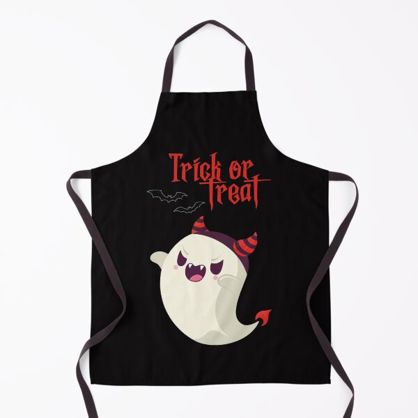 Item preview, Happy ghost with a demon hat designed and sold by Aleph-Mga.