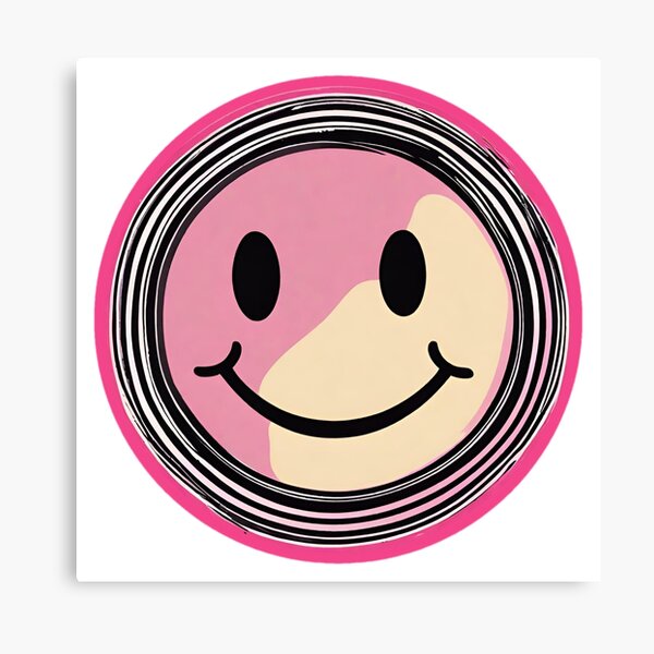 Smiley Face Flowers Preppy Aesthetic Wall Art Poster – The Preppy Place