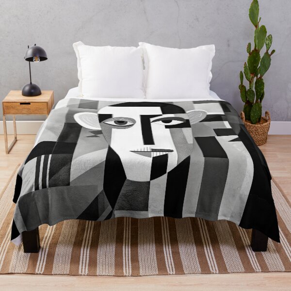Item preview, Haunting Zombie Portrait Bauhaus Art designed and sold by ArtificialGenes.