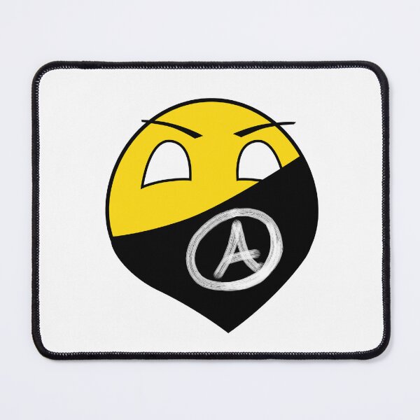 Item preview, Yellow Anarchy Polandball designed and sold by NaNaSpaceStore.