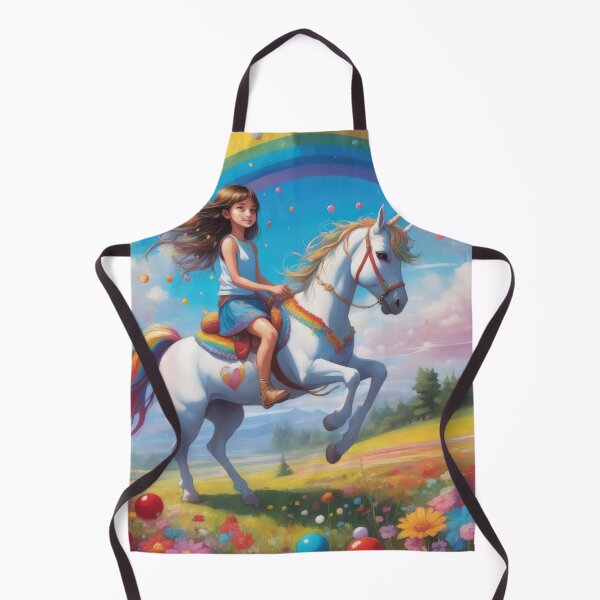 Item preview, Hippie Girl On The Unicorn, Ride The Unicorn designed and sold by Bilisik.