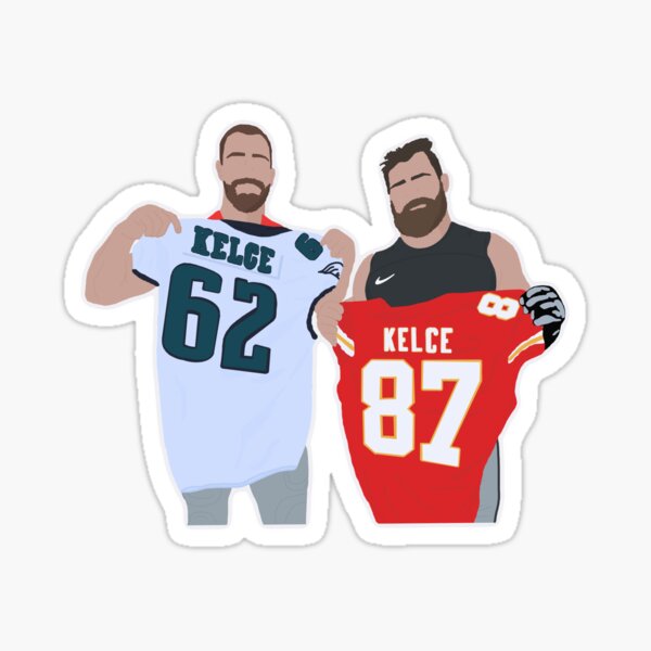 Aperçu de l'œuvre Frères Kelce créée et vendue par maggiemartin34.
