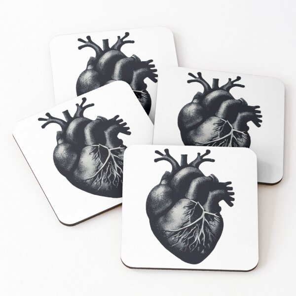 Item preview, human heart designed and sold by gothicstreet.